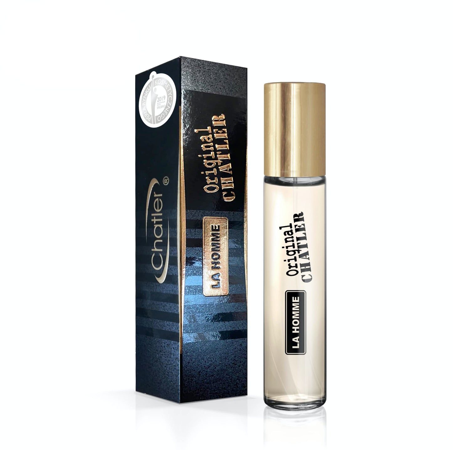 CHATLER 5x Original La homme chatler Men Eau De Parfum 30ml plus free tester