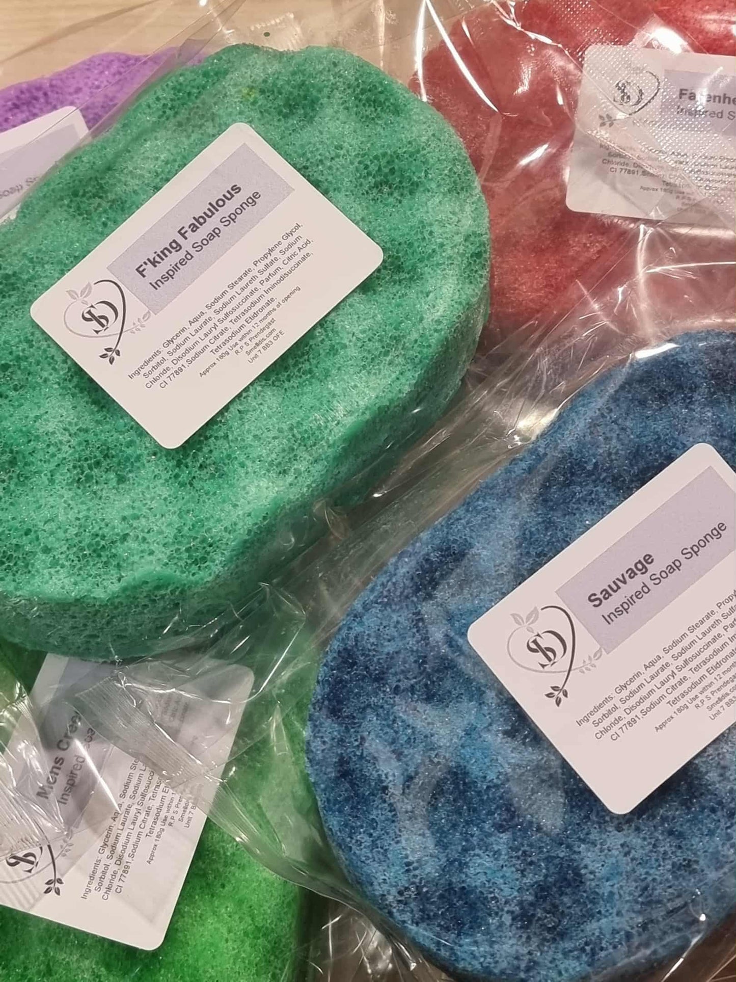 Male Inspired Soap Sponges