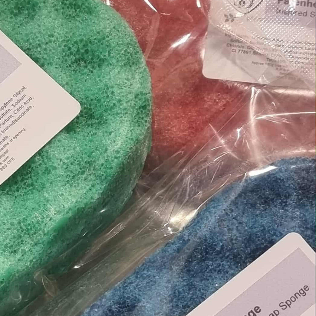 Male Inspired Soap Sponges - Exfoliating