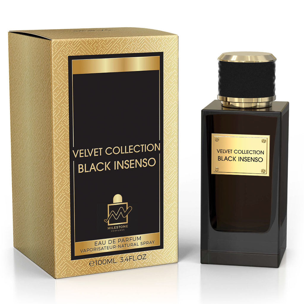 MILESTONE Velvet Collection Black Insenso (Unisex) 100ML EDP