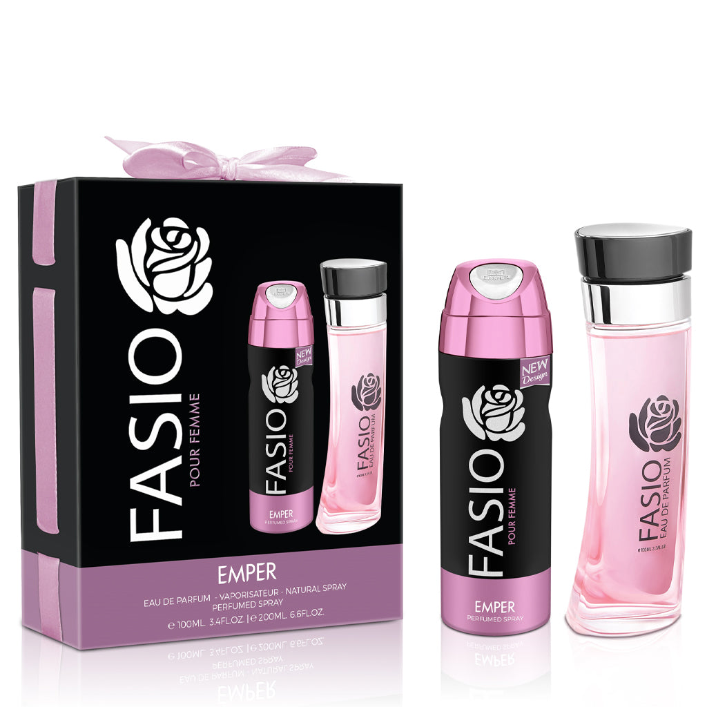 Emper Fasio Pour Femme Gift Set 100ml + Deodrant