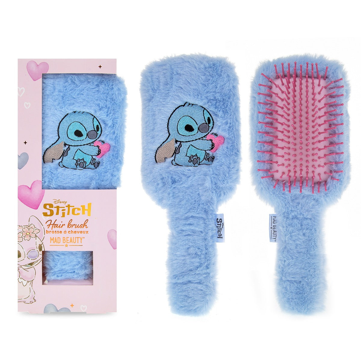 I Heart Stitch Fluffy Hairbrush