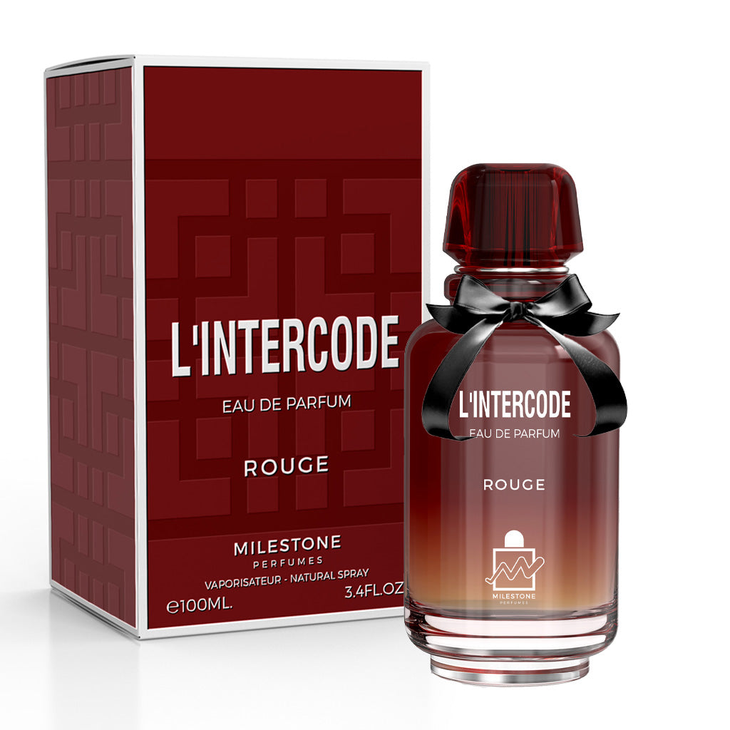 MILESTONE L'Intercode Rouge (Pour Femme) 100ML Eau De Parfum