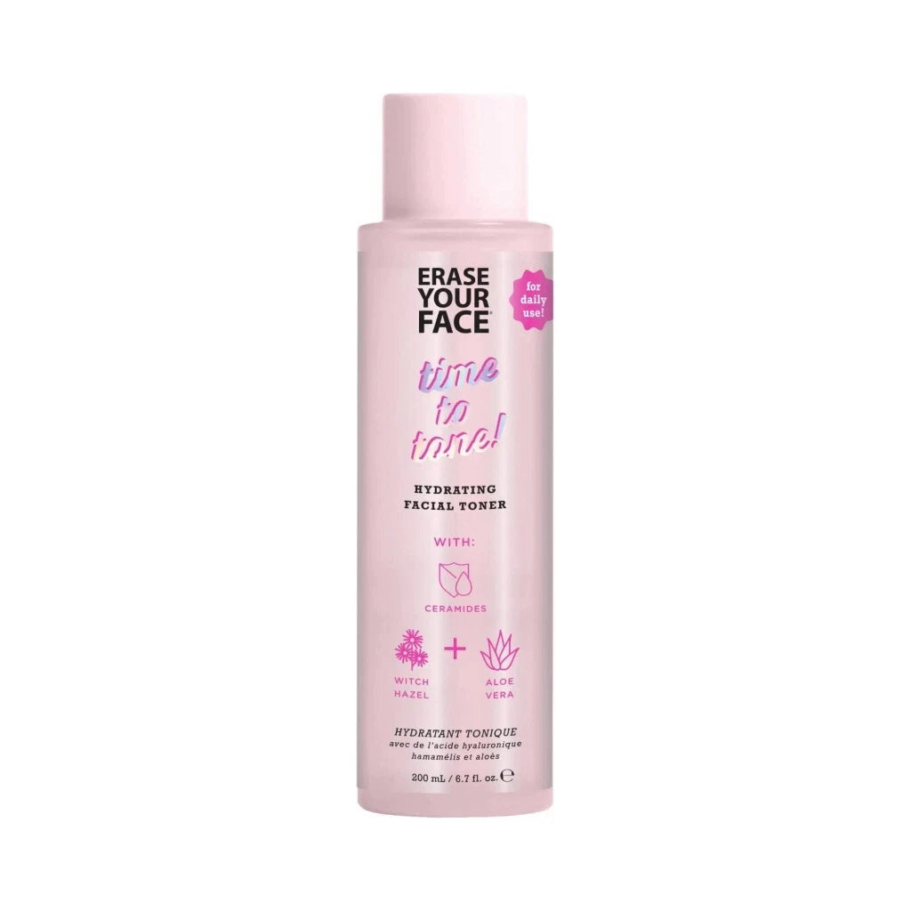 Erase Your Face Hydrating Toner - Witch Hazel and Aloe Vera