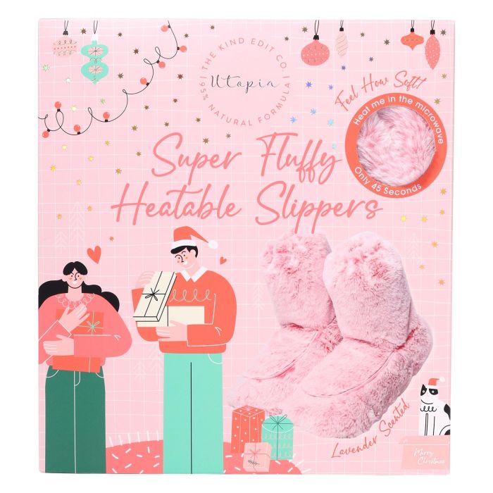 The Kind Edit Co. Utopia Heatable Slipper Set - Heatable Slippers
