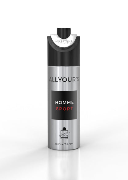 MILESTONE All Yours Homme Sport 200ML Deodorant