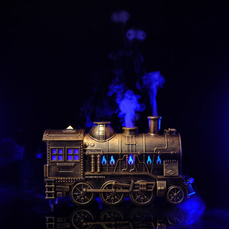 Remote Control Vintage Bronze Train Diffuser