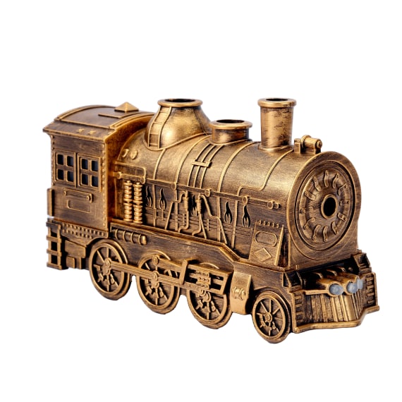Remote Control Vintage Bronze Train Diffuser