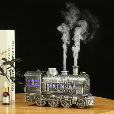 Remote Control Vintage Silver Train Diffuser
