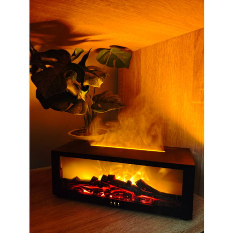 Ember Black Fireplace Aroma Diffuser