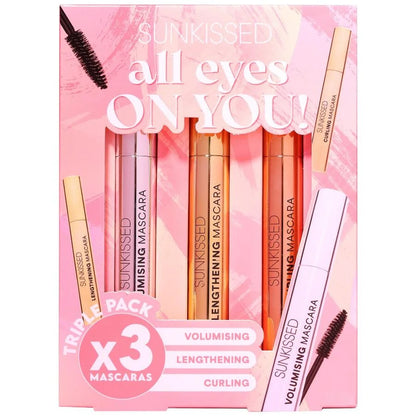 Sunkissed All Eyes On You! Mascara Trio Gift Set