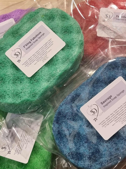 Male Inspired Soap Sponges