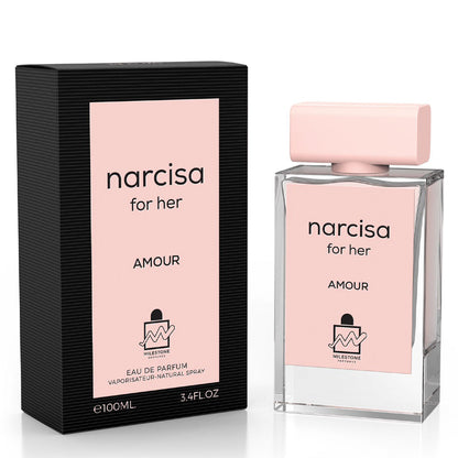 MILESTONE Narcisa For Her Amour (Pour Femme)  100ML  EDP