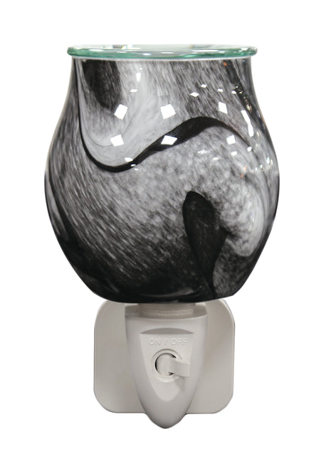 Wax Melter Plug In - Grey Swirl