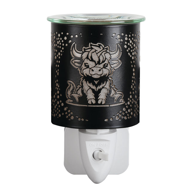Wax Melter Plug In - Black Highland Cow
