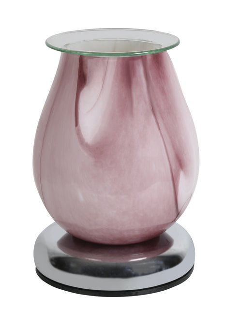 Electric Wax Melter Touch - Swirl Oval 16cm Choice of colours