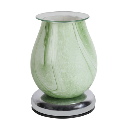 Electric Wax Melter Touch - Swirl Oval 16cm Choice of colours
