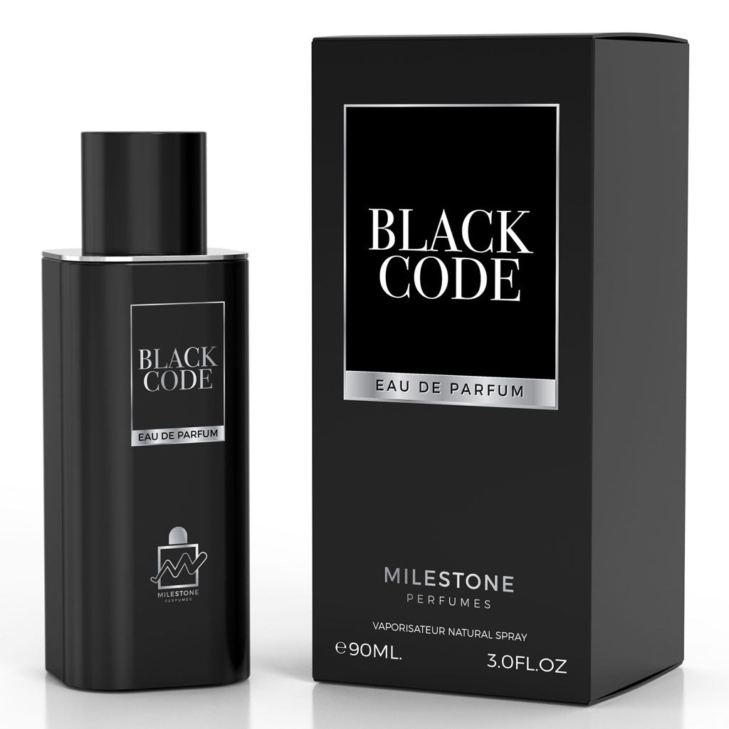 MILESTONE Black Code (Pour Homme)  90ML EDP