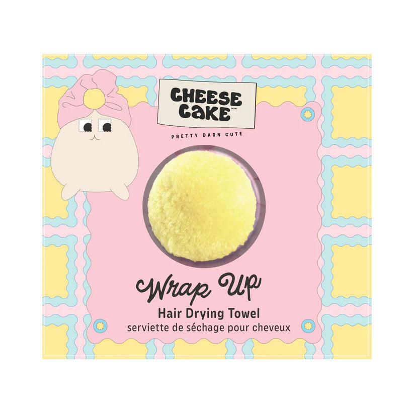 Cheesecake 1Pc Hair Drying Towel Pompom - Pink