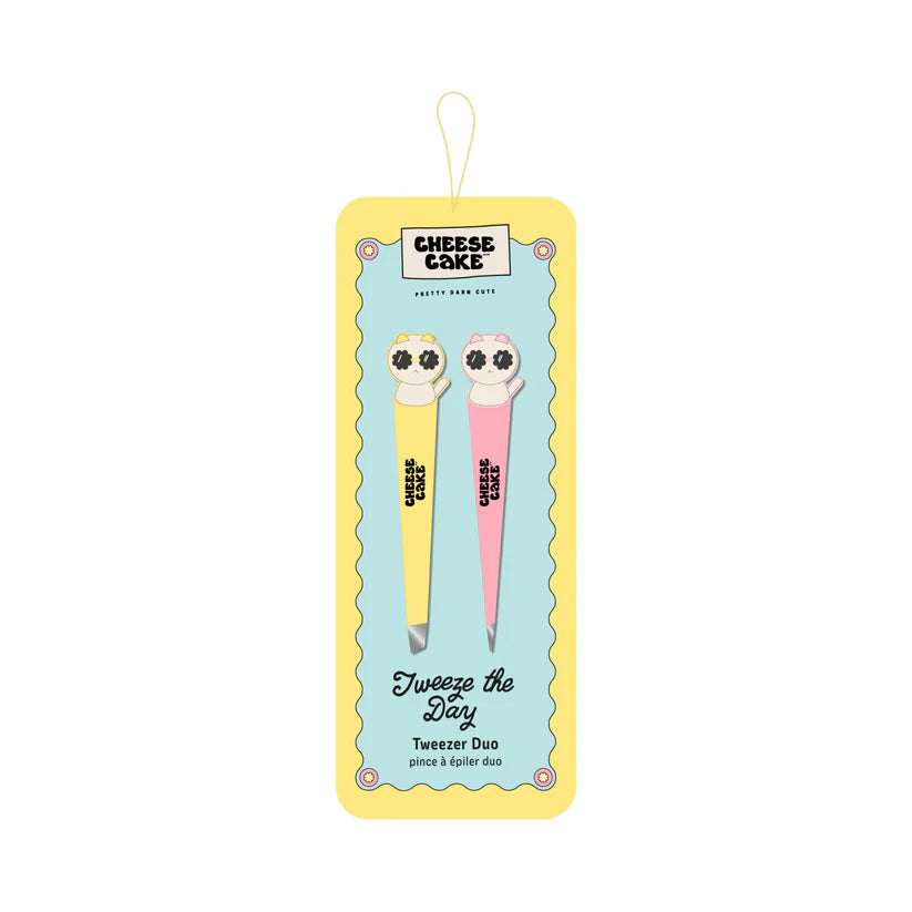 Cheesecake 2Pk Tweezers - Cats