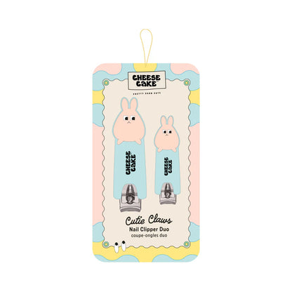Cheesecake 2Pk Nail Clippers - Bunny