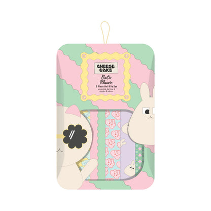 Cheesecake 6Pc Nail File Set - Multi-Color