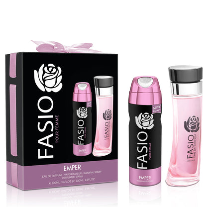 Emper Fasio Pour Femme Gift Set 100ml + Deodrant