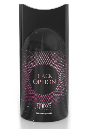 Black Option Perfume Deodorant 250ml