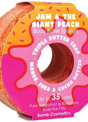 Jam & The Giant Peach Body Buffer Sponge