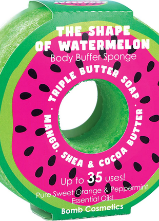 The Shape of Watermelon Buffer Sponge