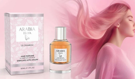 LE CHAMEAU Arabia Haya Hair Perfume – Infused with Argan Oil (50ML)