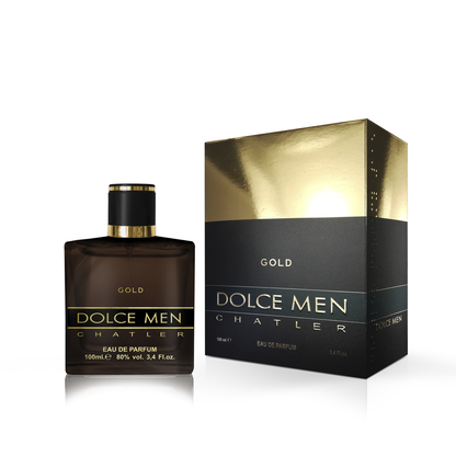 CHATLER Dolce Men Gold  Eau De Parfum 100ml