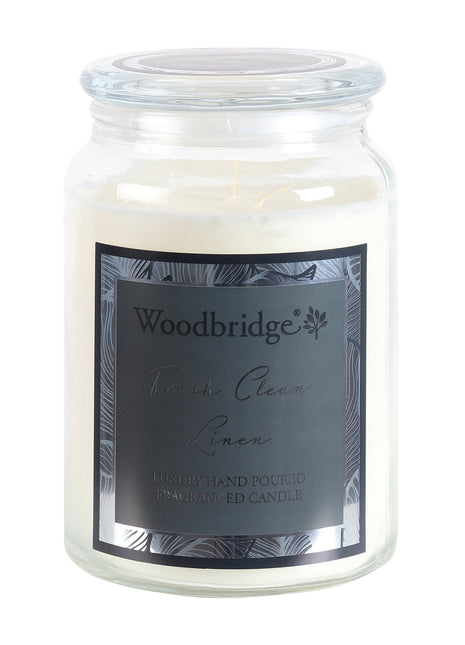 Fresh Clean Linen - Candle Jar 650g
