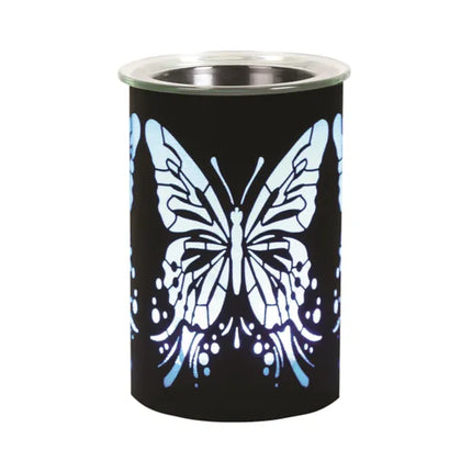 LED Melter Butterfly - Black 12cm COLOUR CHANGING