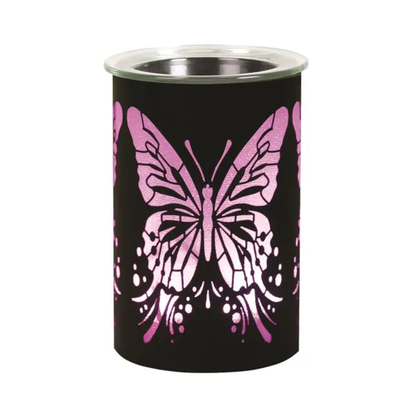 LED Melter Butterfly - Black 12cm COLOUR CHANGING