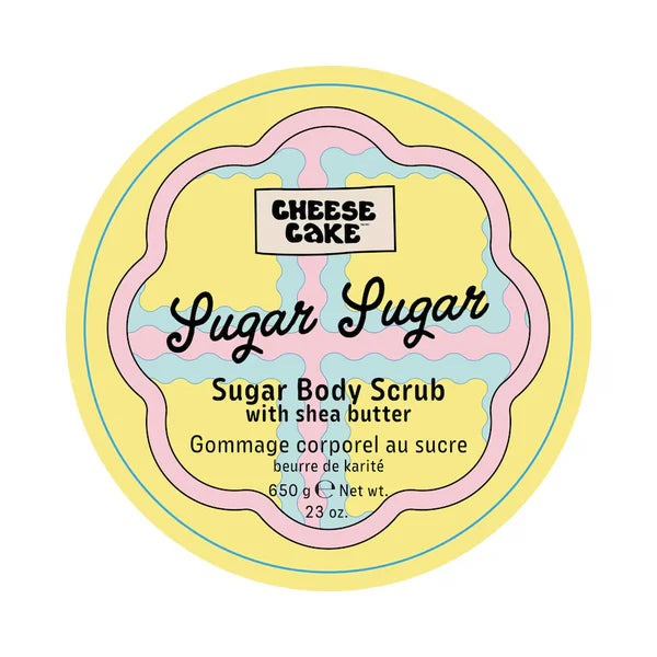 Cheesecake 500G Sugar Body Scrub - Vanilla
