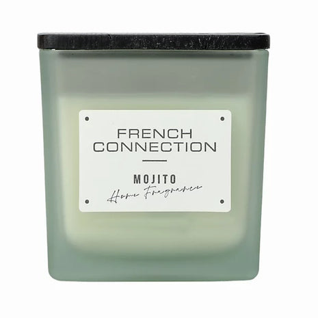 French Connection Medium Scented Candle Jar - Mango Mojito