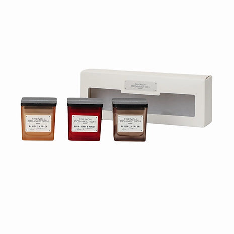 French Connection Trio of Candles Giftset 3 X 50G