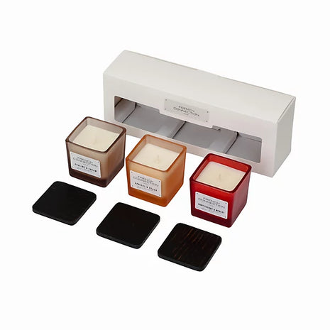 French Connection Trio of Candles Giftset 3 X 50G