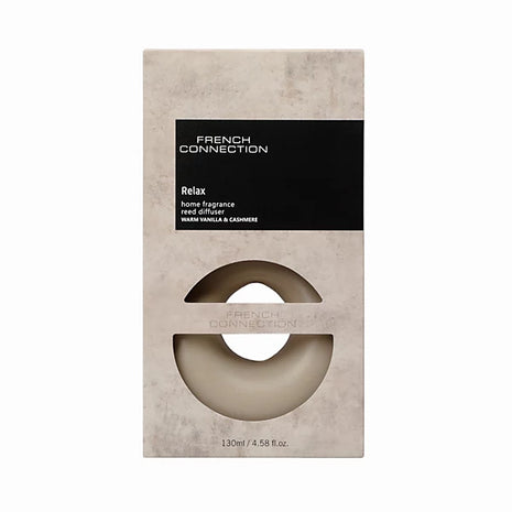 French Connection  RELAX - WARM VANILLA & CASHMERE Reed Diffuser 130ML