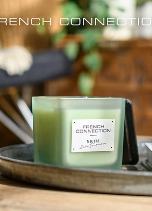 French Connection XL Scented Candle Jar - Mango Mojito