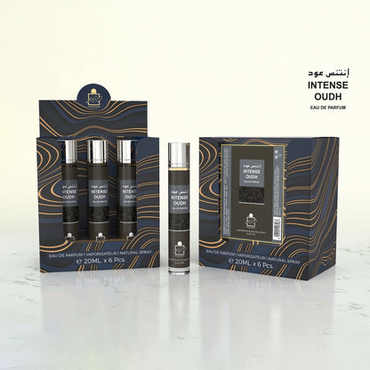 MILESTONE INTENSE OUDH  Unisex Eau De Parfum 5x 20ml Plus 1 Free Tester