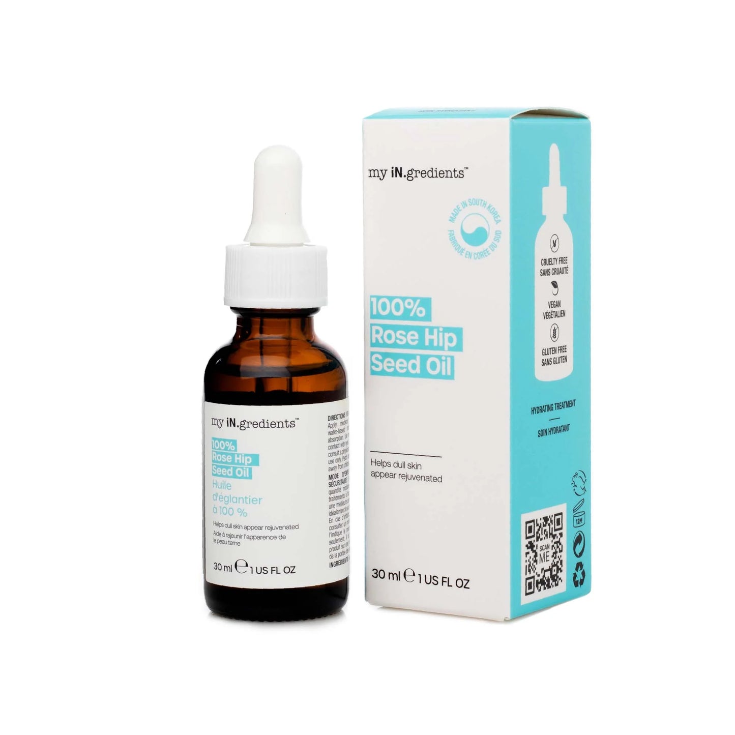 my iN.gredients 100% Rosehip Seed Oil 30ml