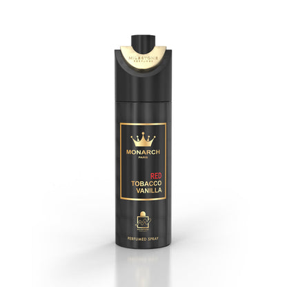 MILESTONE Monarch Red Tobacco Vanilla Unisex - 200ML Deodorant