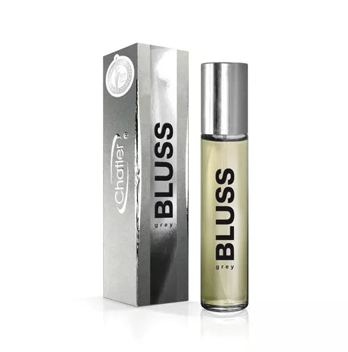 CHATLER 5x Bluss Grey chatler Men Eau De Parfum 30ml plus free tester