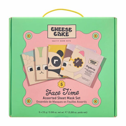 Cheesecake 5Pc Face Sheet Mask