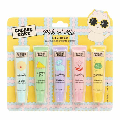 Cheesecake 12Ml X 5Pc Lip Gloss Set - Assorted